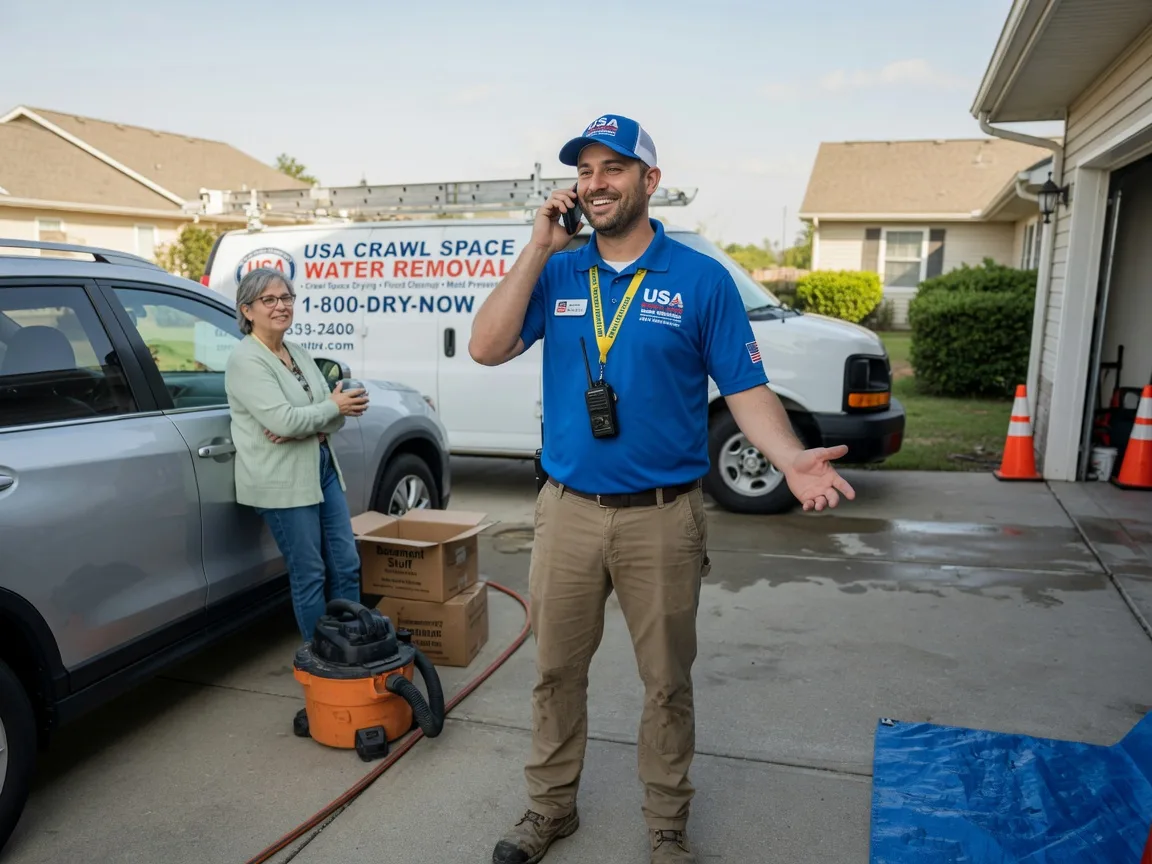 Crawl Space Water Removal Cardington, OH FAQs